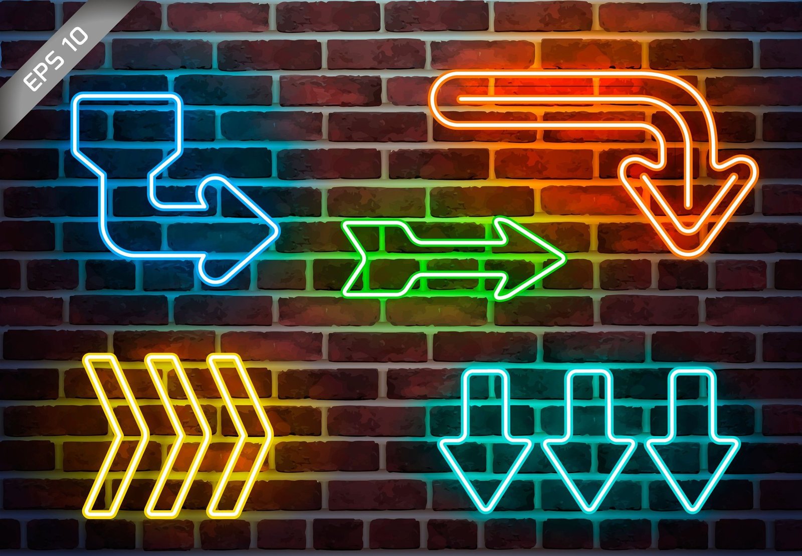 Image of Urban Neon Arrows