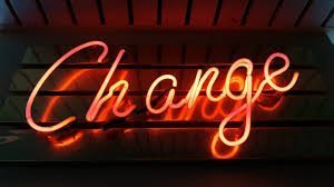 Image of Change Neon Sign