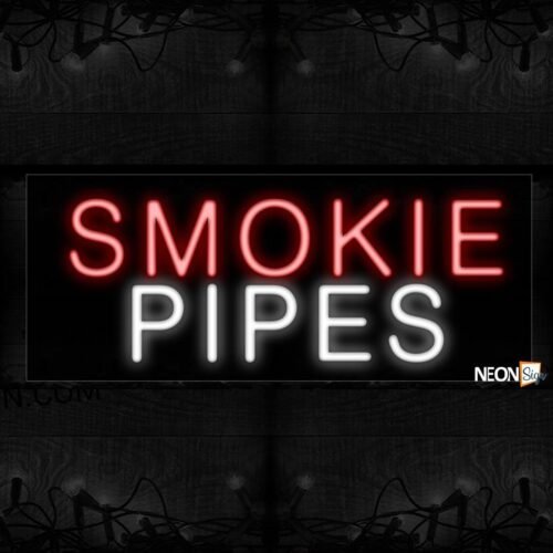 Smoke Pipes Neon Sign