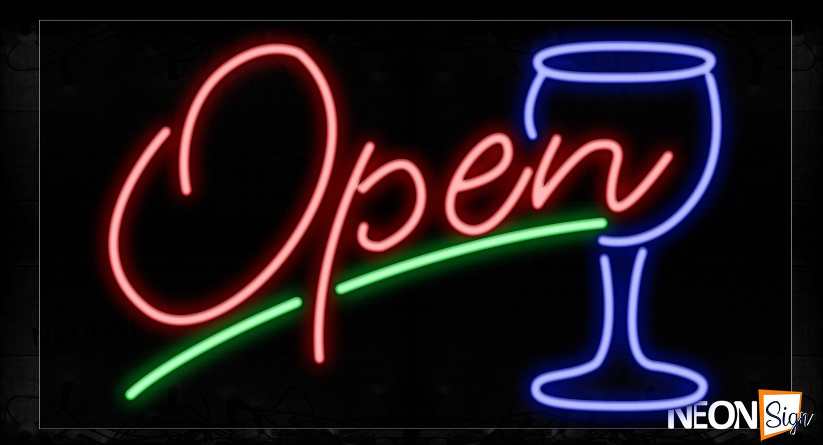Wine Open Neon Signs