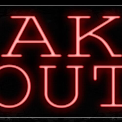 Take Out With Green Lines