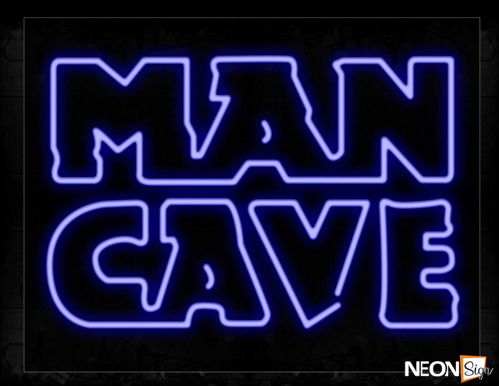 Double Stroke Man Cave Neon Sign