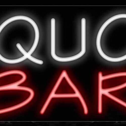 Liquor Bar Neon Sign