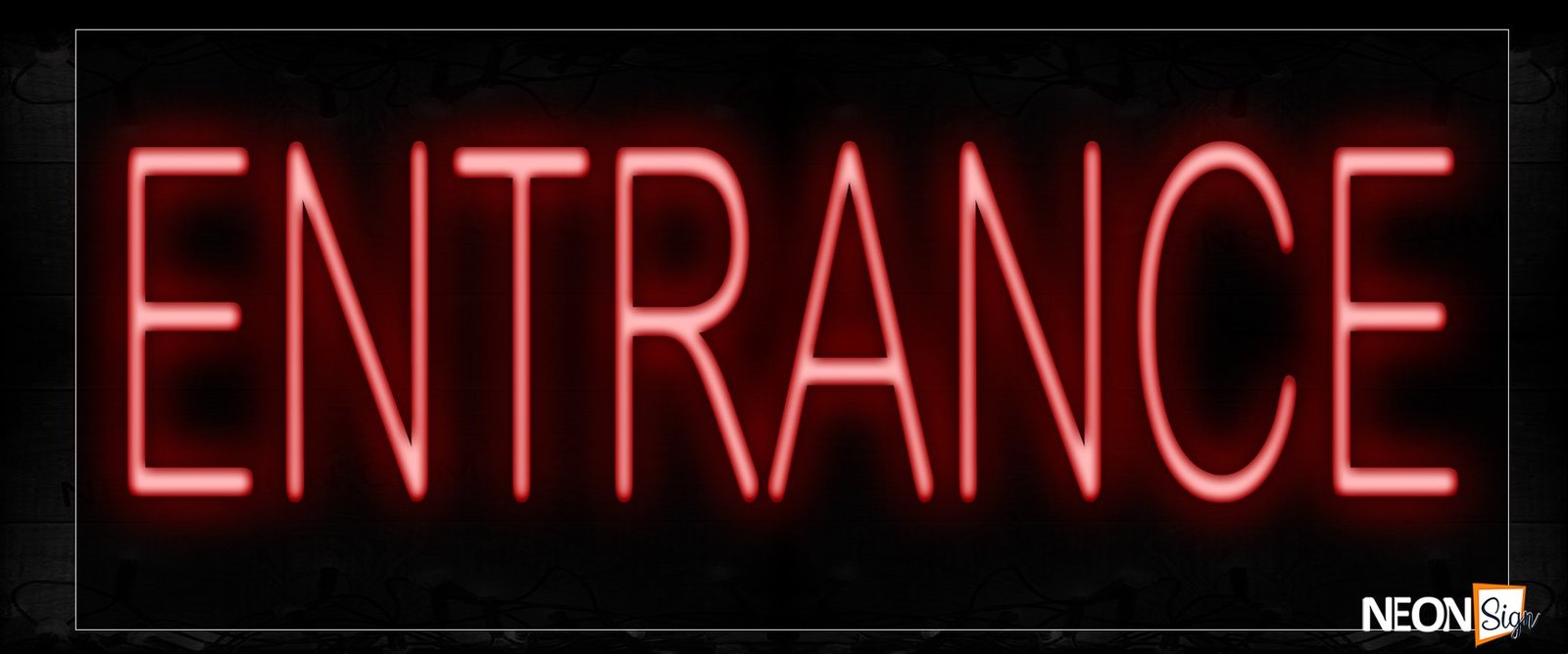 Entrance Neon Sign