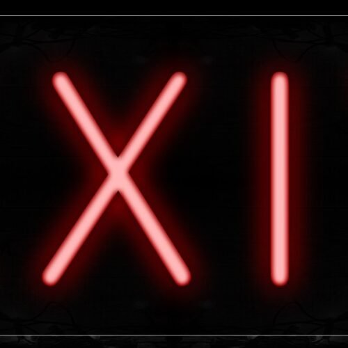 Exit Neon Sign