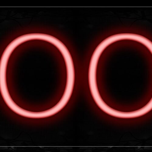 Pool Super Simple Red Text Traditional Neon