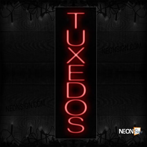Tuxedo (Vertical) Neon Sign