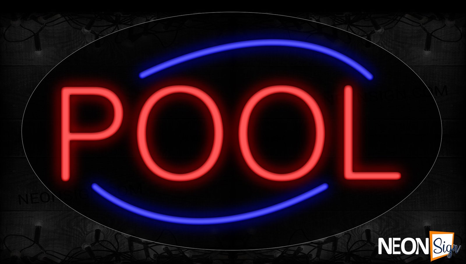 Pool Open Neon Signs