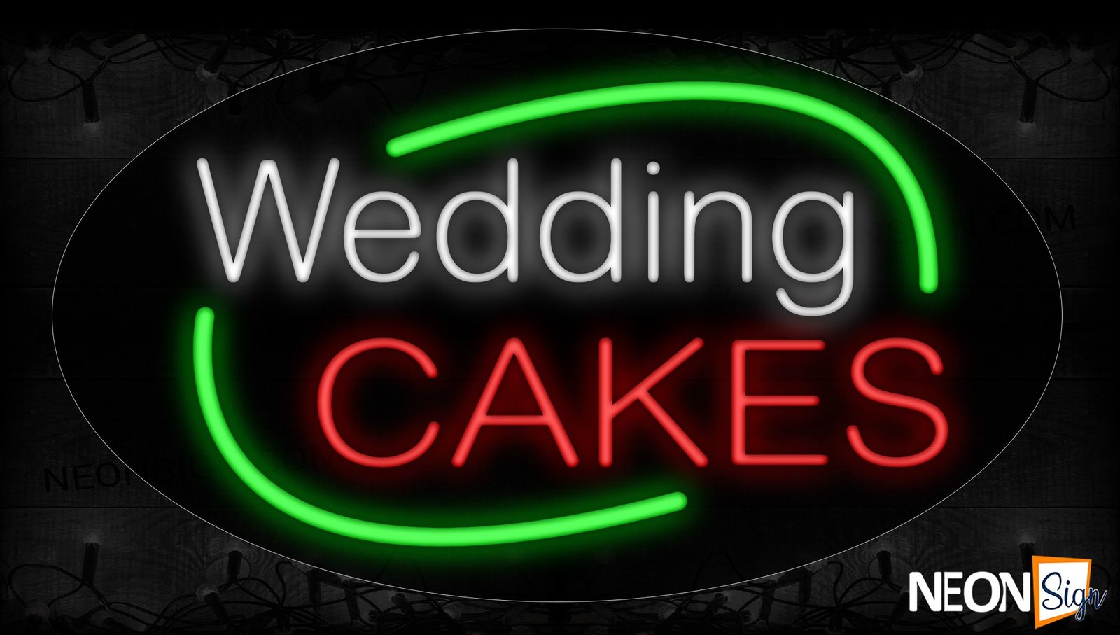 Wedding Cakes Neon Signs