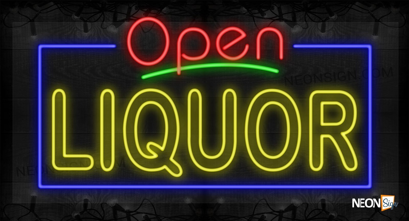 Liquor Open Neon Signs
