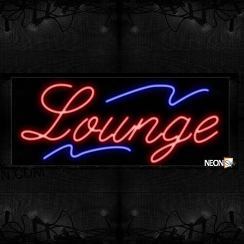 Red Lounge Traditional Neon