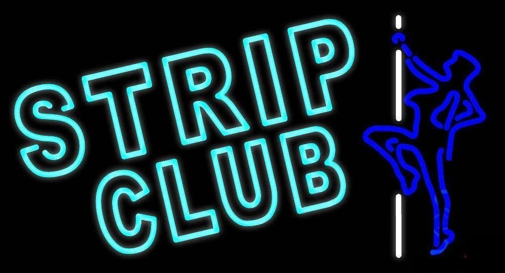 Strip Club Open Neon Signs