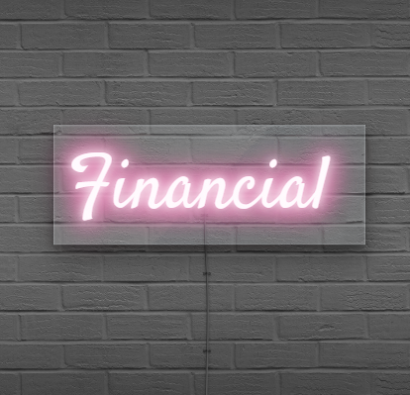 Financial Neon Signs