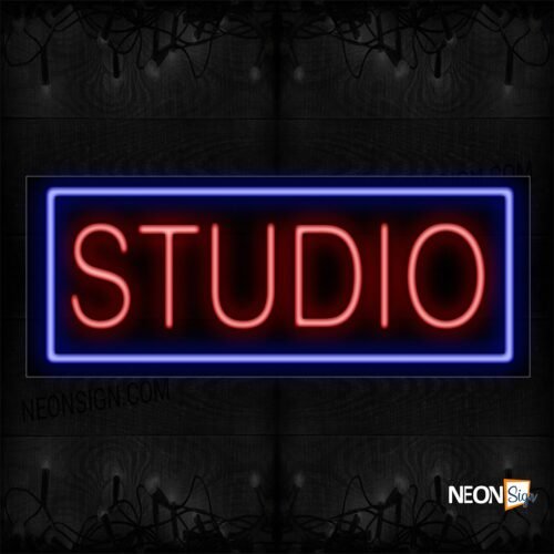 Image of 10275 Passport Photo in Green Neon Sign_13x32 Black Backing