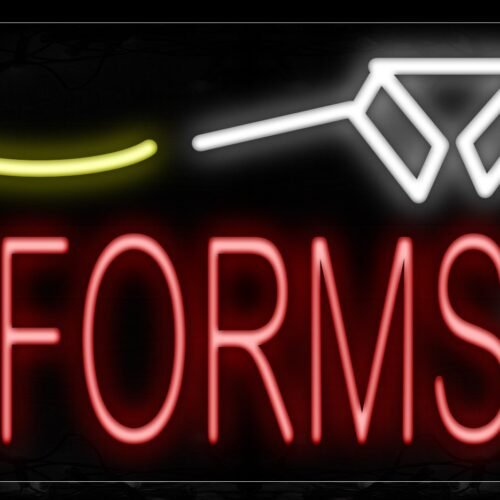 Image of 10927 Uniforms With Logo Neon Signs_13x32 Black Backing