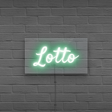 Lotto Neon Signs