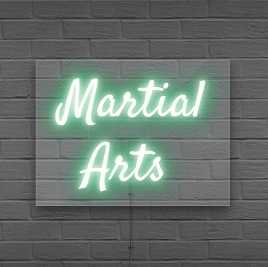 Martial Arts Neon Signs