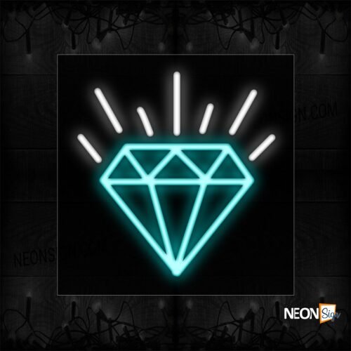 Image of 12221 Jewelry Repair With Neon Sign_17x17 Black Backing