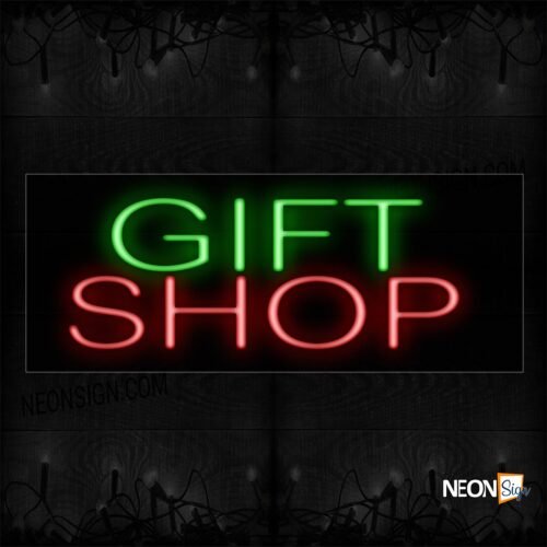 Image of 12371 Gift Shop_10x24 Black Backing