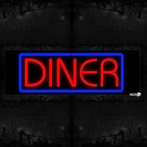 Image of 10537 Neon Sign 13x32 Black Backing