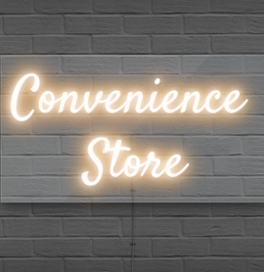 Convenience Stores Neon Signs