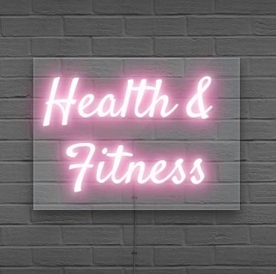 Health & Fitness Neon Signs
