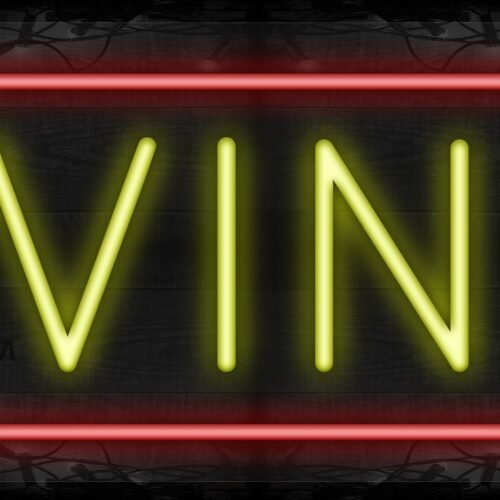 Image of Wine with red border