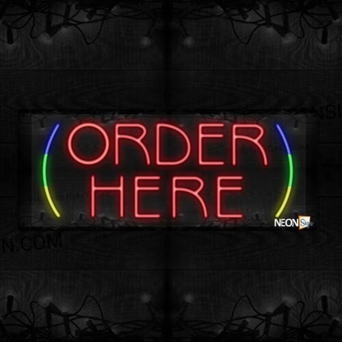 Image of Bold Order Here LED Flex