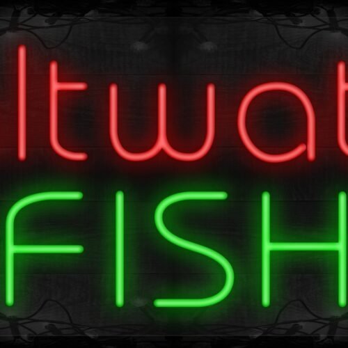 Image of Saltwater Fish with Blue Waves LED Flex