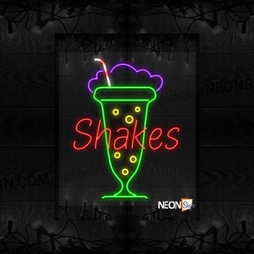 Image of Shakes in front of a Glass of Shake LED Flex