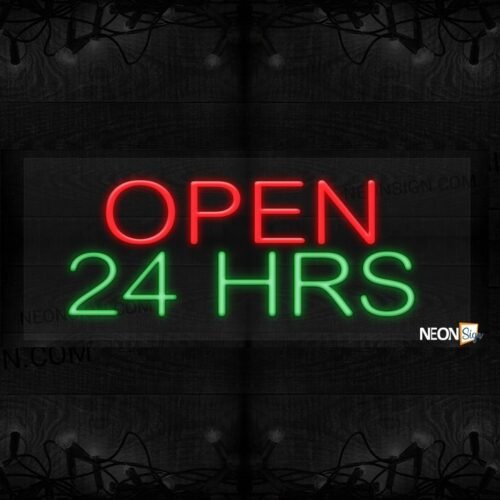 Open 24 HRS LED Flex