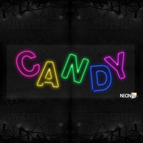 Candy LED Sign