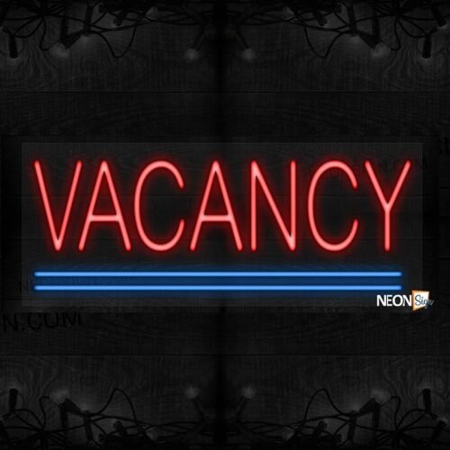 Vacancy with line LED Flex