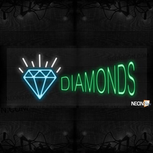 Diamonds with logo LED Flex
