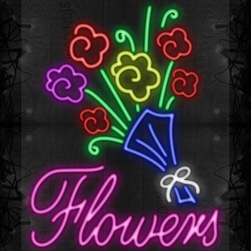 Flowers with Bouquet LED Flex