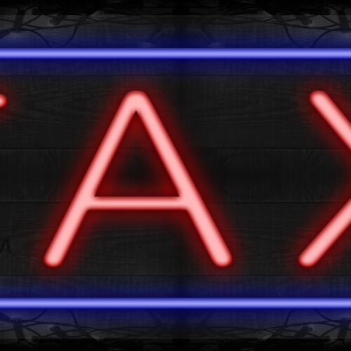 Tax with border LED Flex