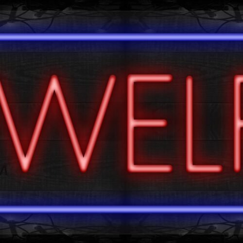 Jewelry with border LED Flex