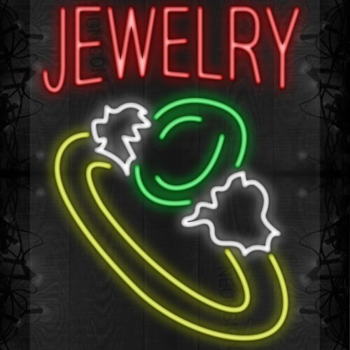 Jewelry with ring LED Flex