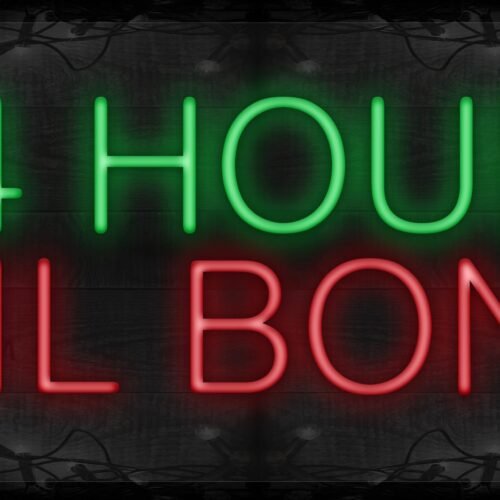 24 Hours Bail Bonds LED Flex