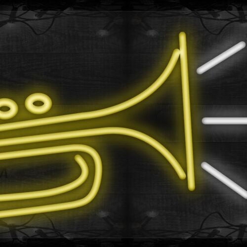 Trumpet with notes LED Flex