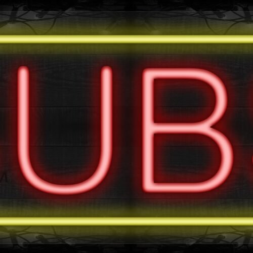 Subs with yellow border LED Flex
