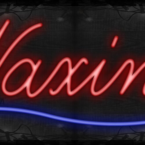 Waxing with blue line LED Flex