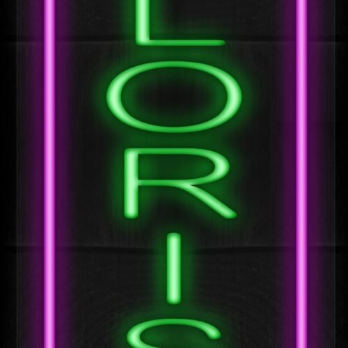 Florist with pink border LED Flex