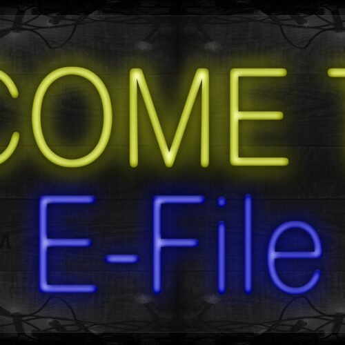Income Tax E-File LED Flex