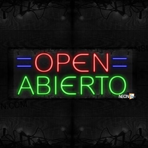 Open/Abierto LED Flex