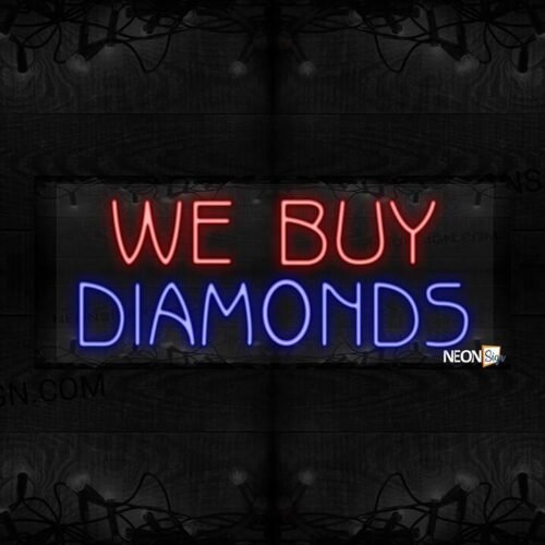 We Buy Diamonds LED Flex