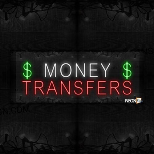 Money Transfers with $ logo LED Flex