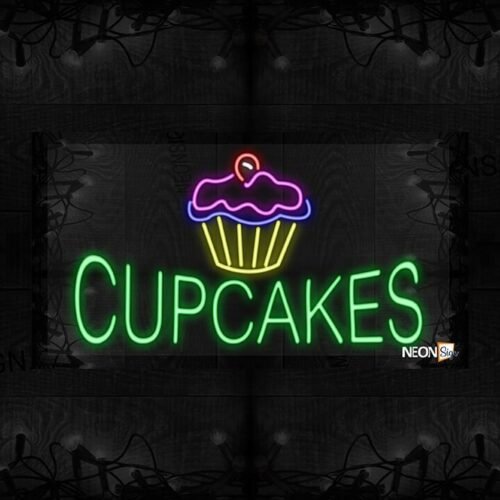Cupcakes with logo LED Flex