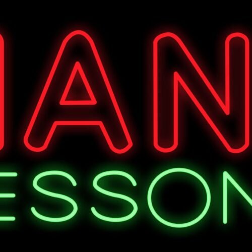 Piano Lessons LED Flex