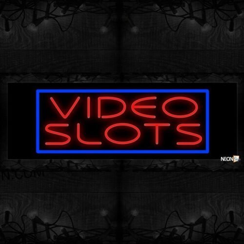 Video Slots with Blue LED Flex